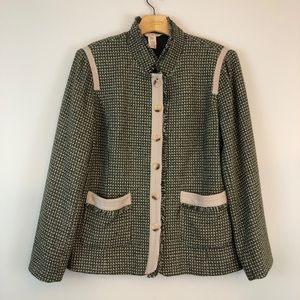 Sundance Jackets & Coats - Sundance Green Tweed Blazer Jacket Sundance Jackets & Coats - Sundance Green Tweed Blazer Jacket